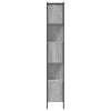 Kirjahylly harmaa Sonoma 102x28x172 cm tekninen puu