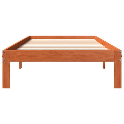 Vahanruskea sängynrunko Rozini 100x200cm (mänty)