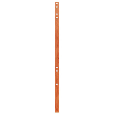 Sängynpääty ruskea 100 cm täysi mänty