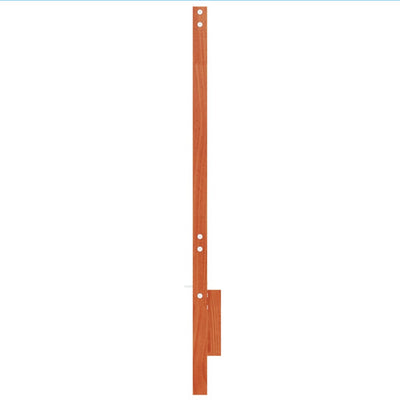 Sängynpääty ruskea 135 cm täysi mänty