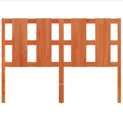 Ruskea sängynpääty Ghiulfra 135cm (mänty)