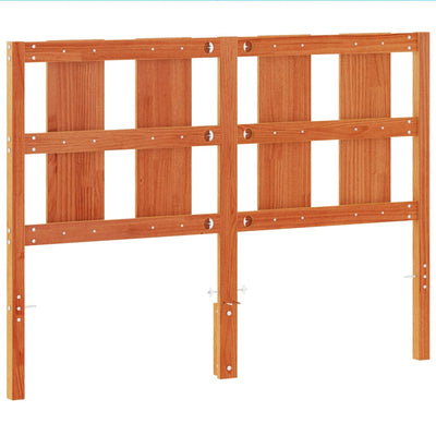 Ruskea sängynpääty Ghiulfra 135cm (mänty)