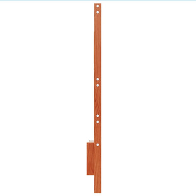 Sängynpääty ruskea 135 cm täysi mänty