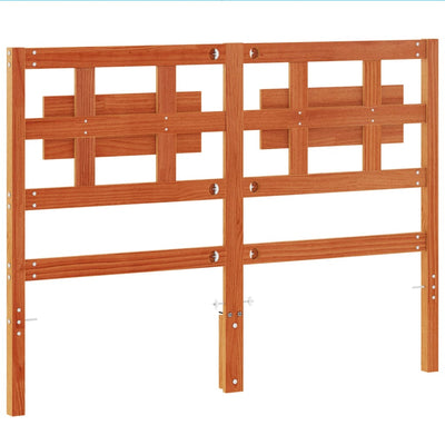 Ruskea sängynpääty Fainis 135cm (mänty)