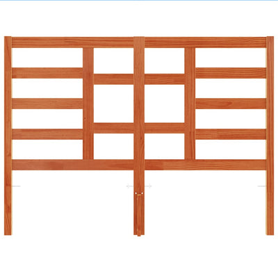 Ruskea sängynpääty Fiedler 135cm (mänty)