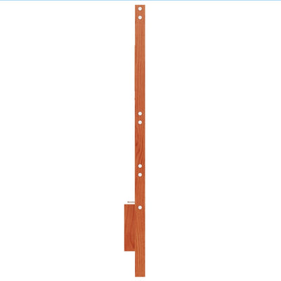 Sängynpääty ruskea 160 cm täysi mänty