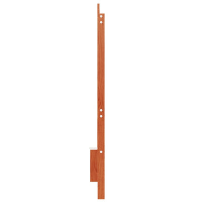 Sängynpääty ruskea 135 cm täysi mänty