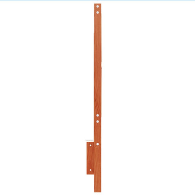 Sängynpääty ruskea 135 cm täysi mänty
