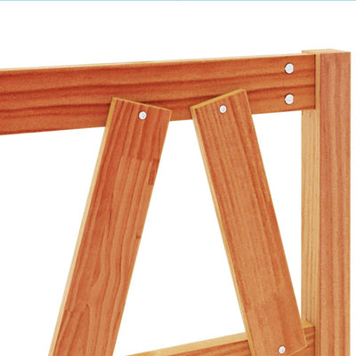 Ruskea sängynpääty Vierka 160cm (mänty)