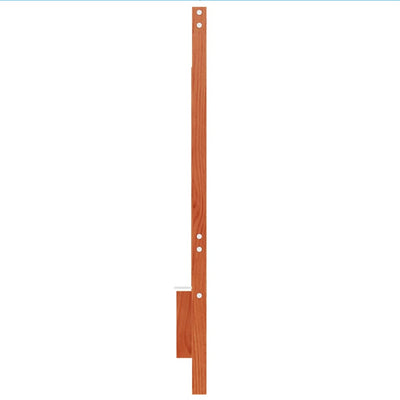 Sängynpääty ruskea 135 cm täysi mänty