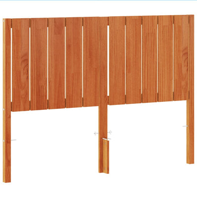 Sängynpääty ruskea 135 cm täysi mänty