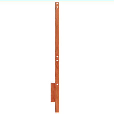 Sängynpääty ruskea 135 cm täysi mänty