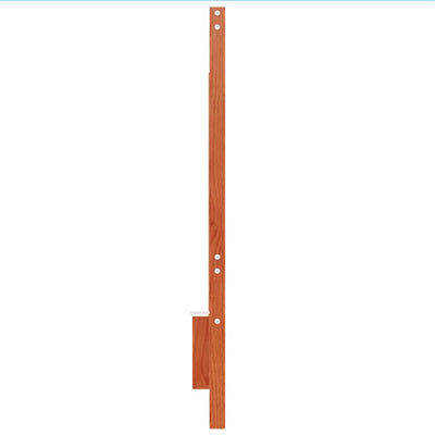 Sängynpääty ruskea 135 cm täysi mänty