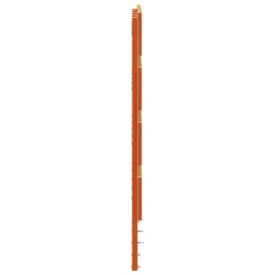 Sängynpääty ruskea 120 cm täysi mänty