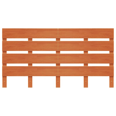 Ruskea sängynpääty Paupe 150cm (mänty)