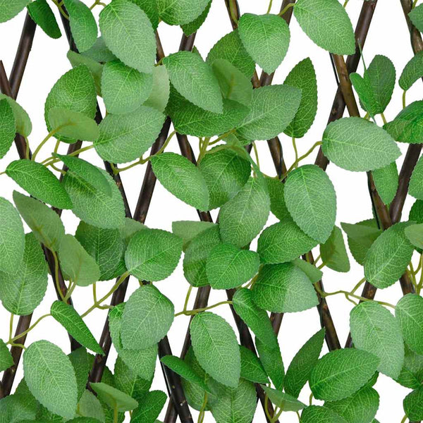 Säleikkö tekomuratti laajennettava 5 kpl vihreä 180x60 cm