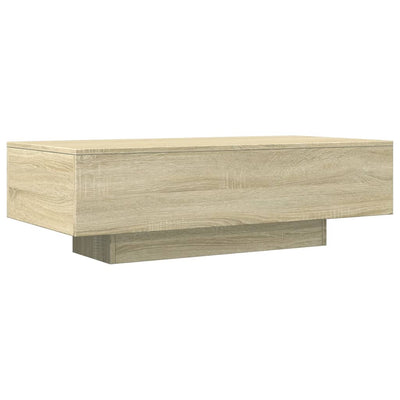 Sohvapöytä Sonoma-tammi 100x49,5x31 cm tekninen puu