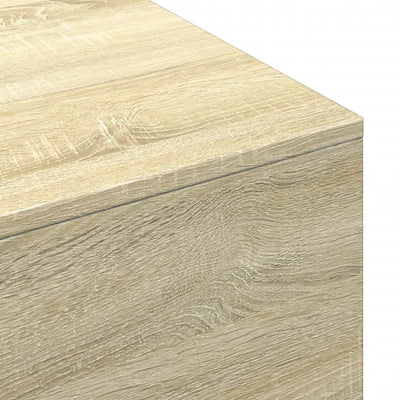 Sohvapöytä Sonoma-tammi 100x49,5x31 cm tekninen puu