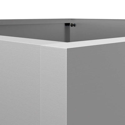 Hopea kukkalaatikko Eusebie 52x48x75cm (galvanoitu teräs)