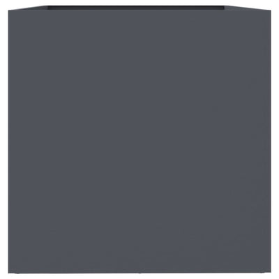 Antrasiitti kukkalaatikko Eusebie 62x40x39cm (kylmävalssattu teräs)