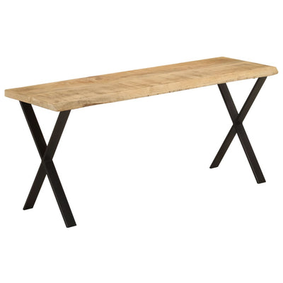 Penkki elävillä reunoilla 105 cm täysi mangopuu