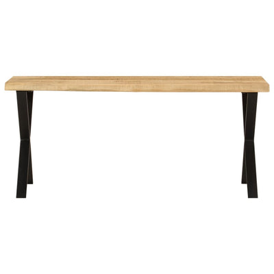 Penkki elävillä reunoilla 105 cm täysi mangopuu