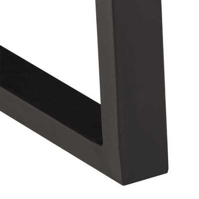Sohvapöytä hunajanruskea 110x55x40 cm täysi akasiapuu
