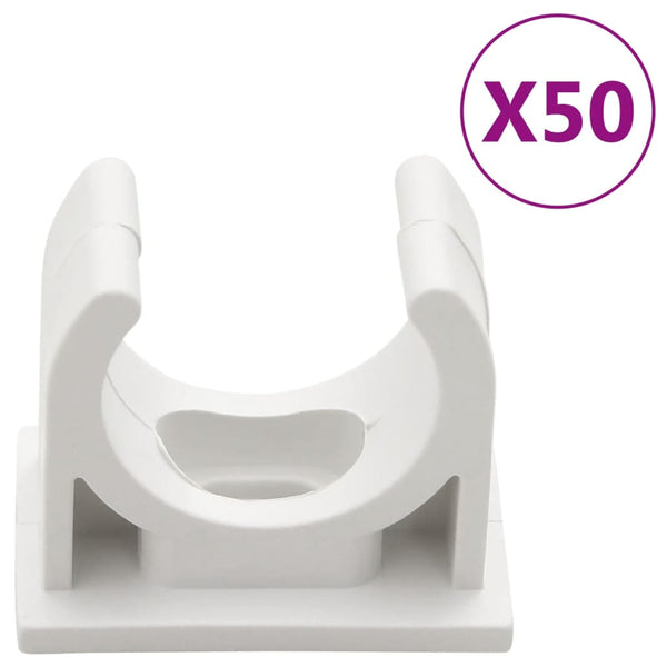 Johtokanava kiinnikkeillä Ø20 mm 30 m PVC