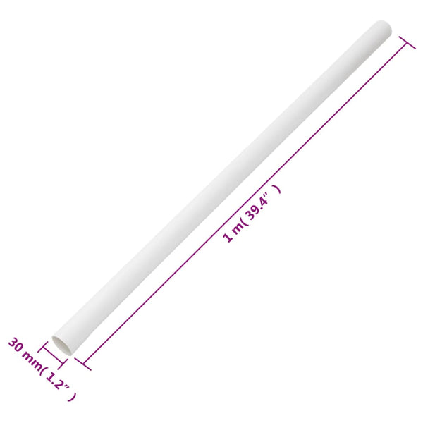 Johtokanava kiinnikkeillä Ø30 mm 30 m PVC