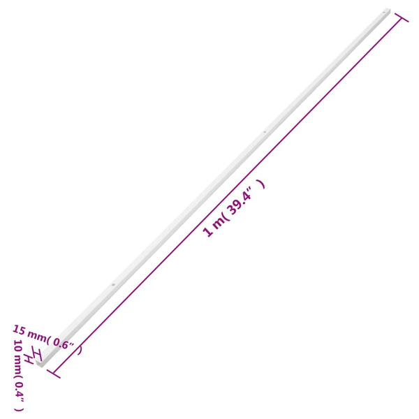 Johtokanava 15x10 mm 10 m PVC