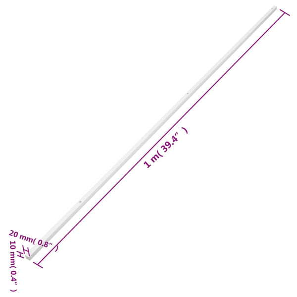 Johtokanava 20x10 mm 10 m PVC