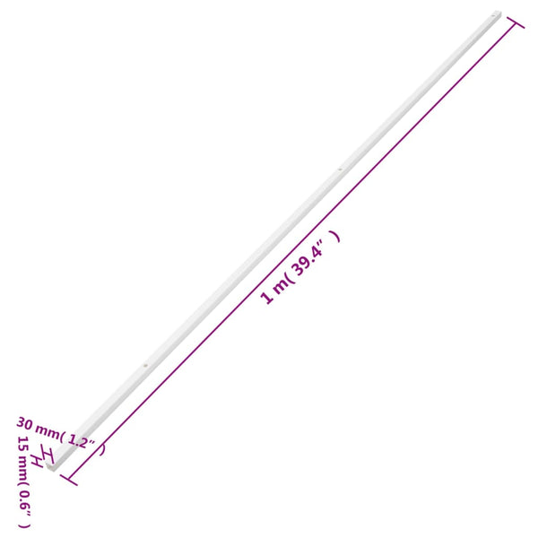 Johtokanava 30x15 mm 30 m PVC