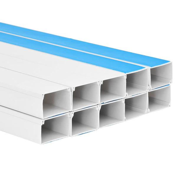 Johtokanava itsekiinnittyvä 60x40 mm 10 m PVC