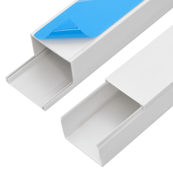 Johtokanava itsekiinnittyvä 100x40 mm 10 m PVC