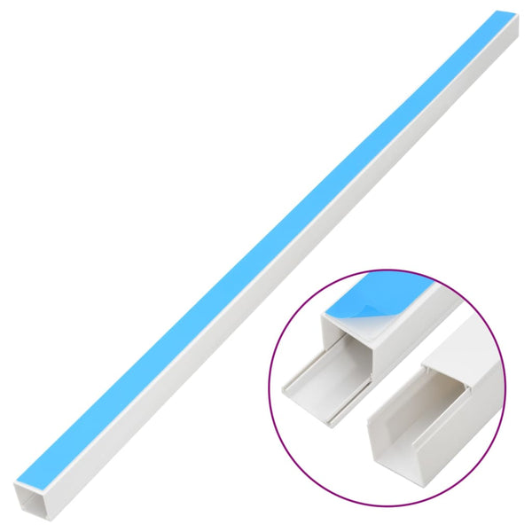 Johtokanava itsekiinnittyvä 40x40 mm 30 m PVC