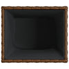 Puutarhan istutuslaatikot 2 kpl ruskea 36x30x32 cm polyrottinki
