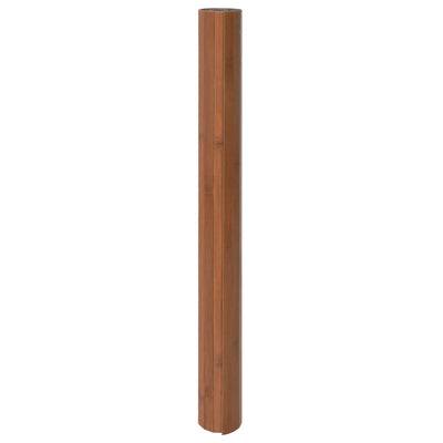 Matto suorakaide ruskea 60x400 cm bambu
