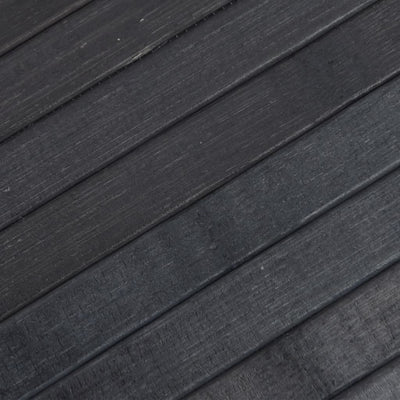 Matto suorakaide harmaa 60x400 cm bambu