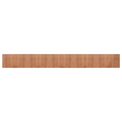Matto suorakaide luonnollinen 60x500 cm bambu