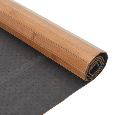 Matto suorakaide luonnollinen 60x500 cm bambu