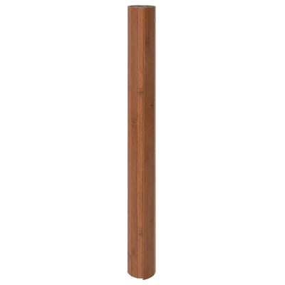 Matto suorakaide ruskea 60x500 cm bambu