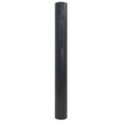 matto suorakaide harmaa 60x500 cm bambu