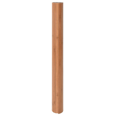 matto suorakaide luonnollinen 70x100 cm bambu