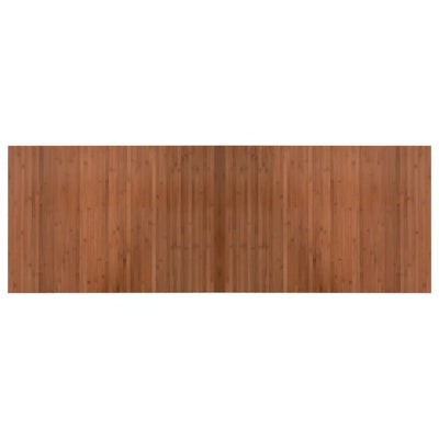 Matto suorakaide ruskea 70x200 cm bambu