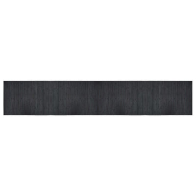 matto suorakaide harmaa 70x400 cm bambu