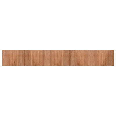 Matto suorakaide luonnollinen 70x500 cm bambu