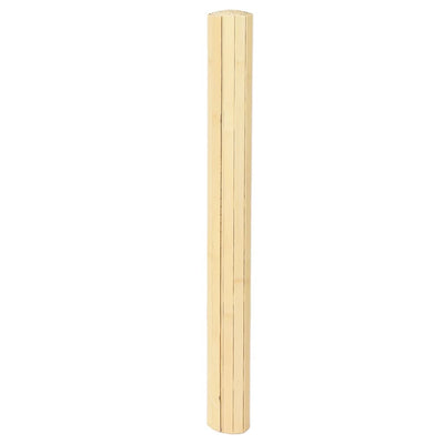 Matto suorakaide vaalea luonnollinen 80x100 cm bambu