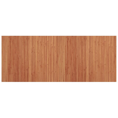 Matto suorakaide ruskea 80x200 cm bambu