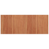 Ruskea matto suorakaide Tatian 80x200cm (bambu)