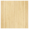 Matto suorakaide vaalea luonnollinen 100x100 cm bambu